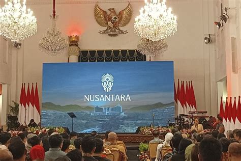 Foto Jokowi Luncurkan Logo Resmi Ikn Pohon Hayat