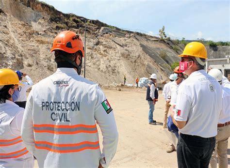 Secretaría De Protección Civil Se Realizan Obras De Mitigación En