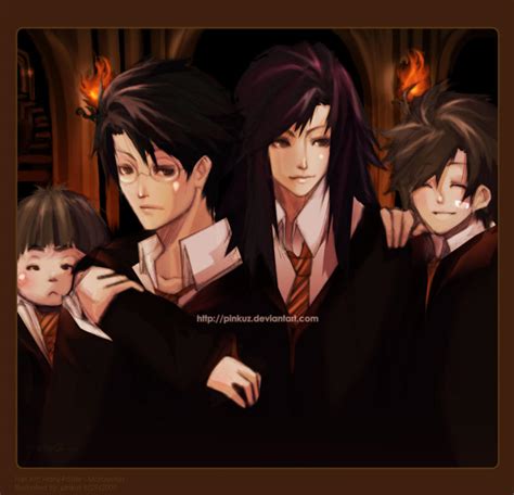 Fanart Harry Potter Marauders By Pinkuz On Deviantart