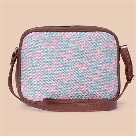 Chettinad Florals Sling Bag Zouk