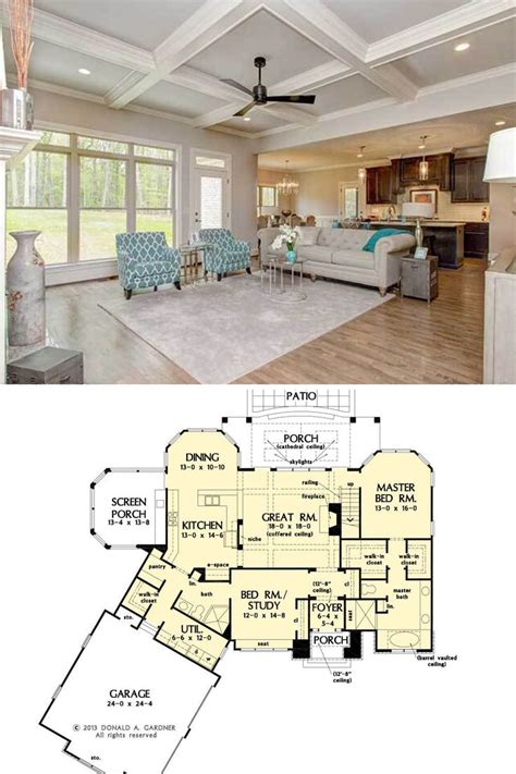 Two Story Bedroom Rustic Style The Bantry Home Floor Plan Floor