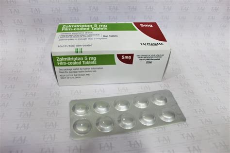 Zolmitriptan Tablets Mg Manufacturer Supplier In India