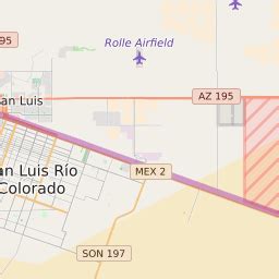 San Luis Arizona Map - Map Of Western Hemisphere