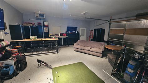 My Garage Golf Sim Project R Golfsimulator