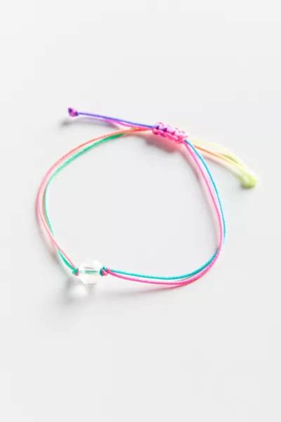 Rainbow Cord Bracelet Urban Outfitters Canada