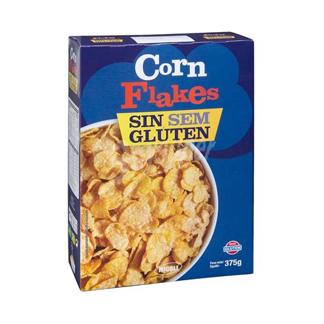 Nicoli Cereal Copos Maíz Sin Gluten Caja De 375 G