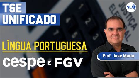 Concurso Tse Unificado L Ngua Portuguesa Resolu O De Quest Es