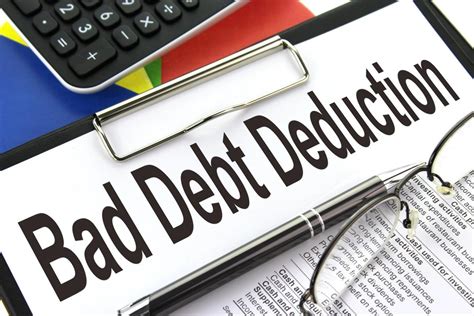 Bad Debt Deduction Free Of Charge Creative Commons Clipboard Image