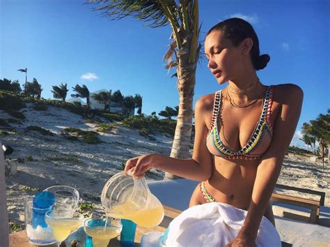 Bella Hadid In Bikini Instagram Indian Girls Villa Celebs Beauty Fashion And Entertainment