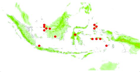 Indonesia: map of ethnic violence (marked in circle). | Download ...