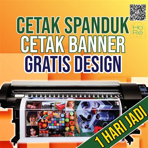 Jual Promo Cetak Spanduk Cetak Banner Flexy Gsm High Resolution