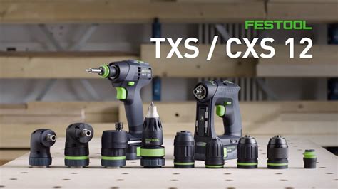 Festool akumuliatorinis gręžtuvas suktuvas CXS 12 ir TXS 12