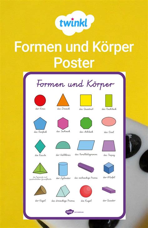 Dieses tolle Poster gibt Ihren Schülern einen Überblick über