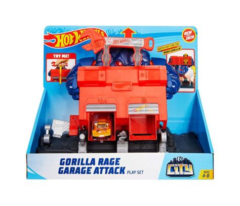 Hot Wheels City Zestaw Atak Robogoryla Pojazdy tory i garaże Sklep internetowy al to