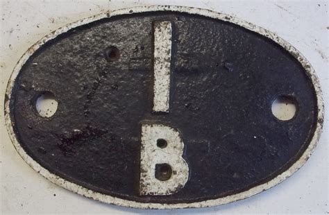 Shed Plate 1B Camden 1948 1966 Ex LNWR Depot With An Allocation Of