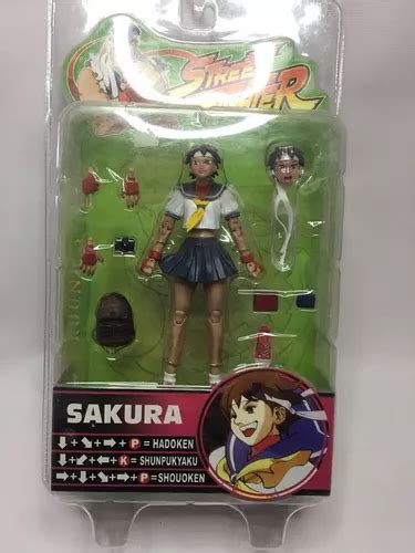 Figura Street Fighter Sota Toys Sakura Meses Sin Intereses