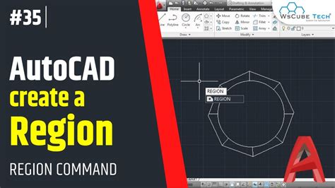 AutoCAD Region Command How To Create A Region In AutoCAD AutoCAD