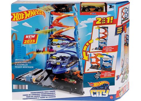 Купити Трек Хот Вілс Гоночна вежа трансформер Hot Wheels City Transforming Race Tower Mattel