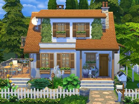 The Sims Resource Sims 4 Grandmas House No CC Sims 4 House