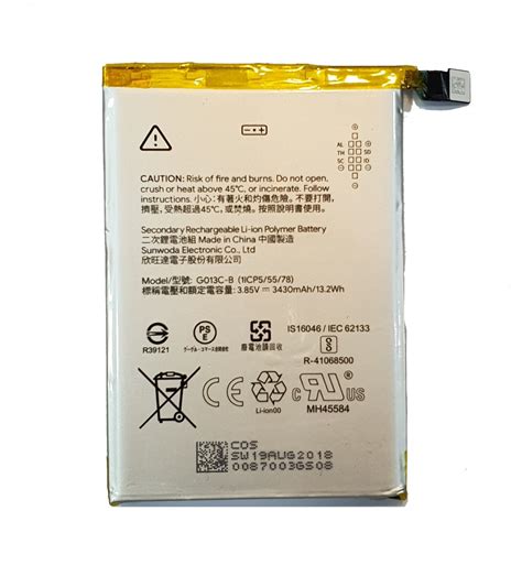 G C B Battery For Google Pixel Xl Xl Xl Capacity Mah Sale