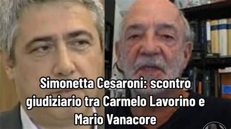 Simonetta Cesaroni Scontro Giudiziario Tra Carmelo Lavorino E Mario