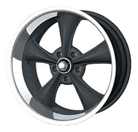 The Wheel Group 695 2861MB Ridler 695 Series Matte Black W Machined Lip