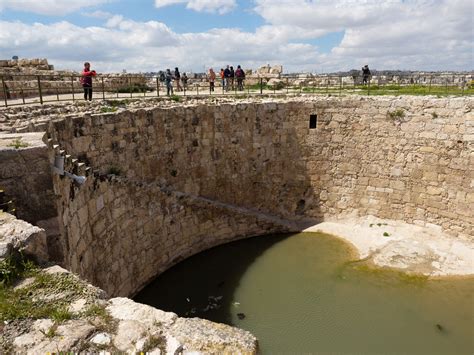 Amman Citadelle Citerne Byzantine Regard Sur Le Monde Par La Photo