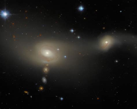 Hubble Spies Interacting Galaxy System in Microscopium | Sci.News
