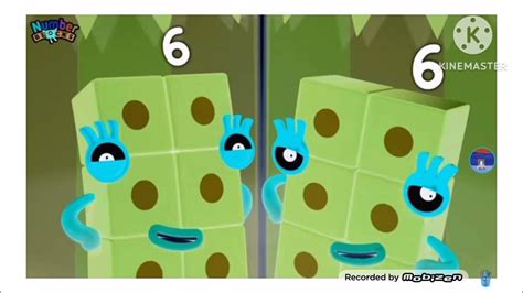 Numberblocks Funny Moments 7 In G Major 7 Youtube