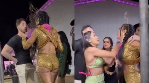 Rico Melqu Ades E Dayanne Bezerra Brigam Em Festa De S O Jo O