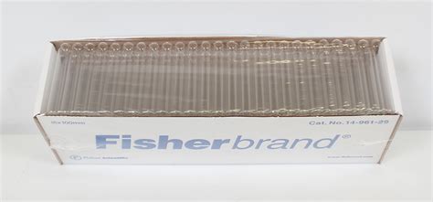 New Lot Of 250 Fisherbrand Disposable Culture Tubes Borosilicate Glass