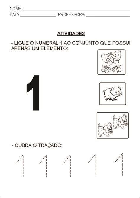 Atividades O N Mero Educa O Infantil Cultura Not Cias