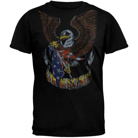 Lynyrd Skynyrd Lynyrd Skynyrd Eagle And Flag Soft T Shirt