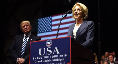 DeVos says media is spreading ‘false news’ about her - POLITICO