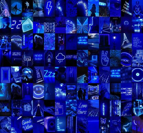 Dark Blue Collage Wallpapers - Top Free Dark Blue Collage Backgrounds ...