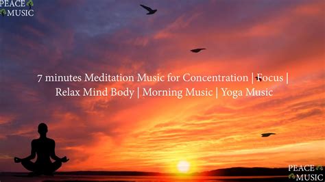 7 Minutes Meditation Music For Concentration Focus Relax Mind Body