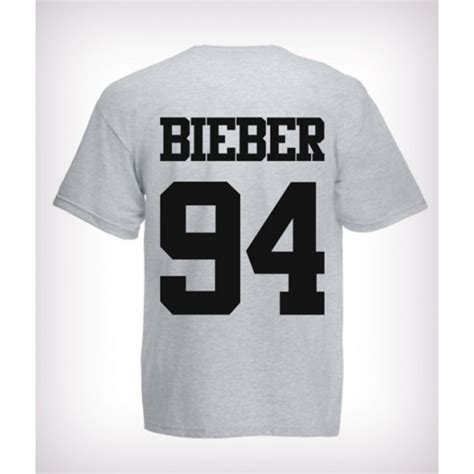 2017 Fashion Justin Bieber 94 T Shirt Mens Boy T Shirt Rock Print