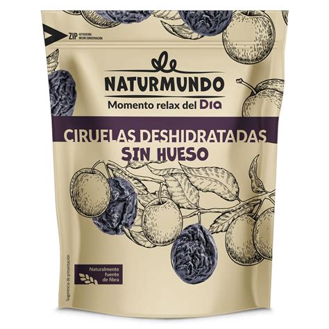 Ciruelas Sin Hueso Naturmundo De Dia Bolsa G Supermercados Dia