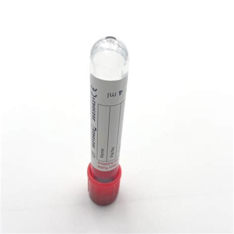 Disposable Medical Glass Pet Plain Tube Blood Collection Tube China