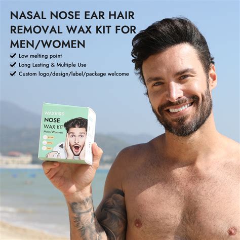 Nasal Nose Ear Hair Removal Wax Kit For Men Women