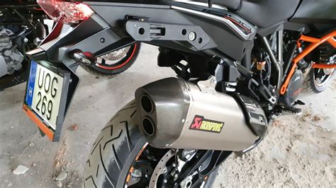 KTM 1290 Super Adventure S Akrapovic Sound YouTube