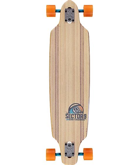 Sector 9 Sentinel Ii Bamboo 375 Drop Through Longboard Complete Zumiez