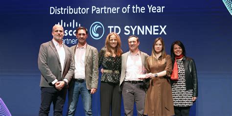 Td Synnex Mejor Partner Del A O En Los Cisco Spain Partner Awards En