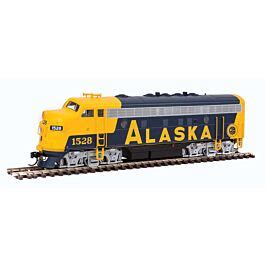 Walthers EMD F7A ESU Sound And DCC Alaska Railroad 1528 Blue