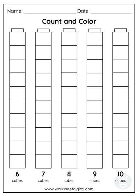 Counting Worksheets - Worksheet Digital