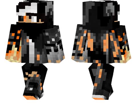 Fire Dragon boy / FireliDragon | Minecraft PE Skins