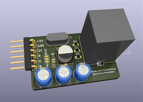 GitHub - SukkoPera/OpenVideoModulator: Open Hardware RGB to Composite/S ...