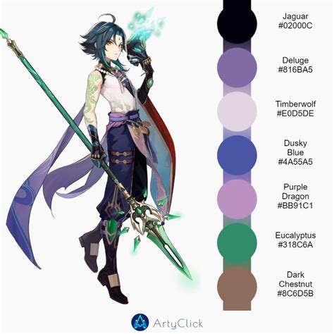 Genshin Impact Color Palette Quiz