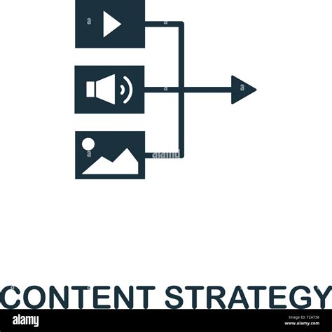 Content Strategy Icon Creative Element Design From Content Icons