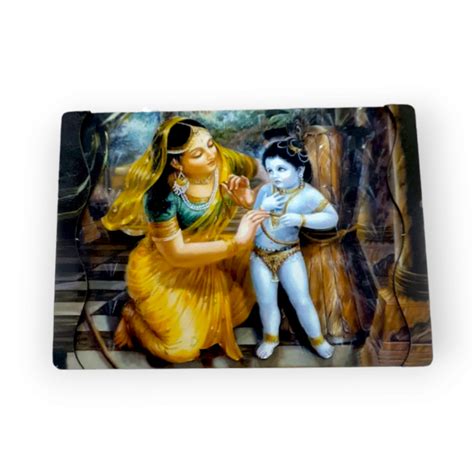 Damodar Leela Photo Cut Out Medium (MDF) – Hare Krishna Das